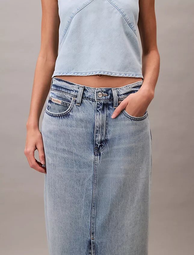 Denim-Maxirock Denim-Maxirock