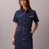 Denim-Mini-Trucker-Kleid Denim-Mini-Trucker-Kleid
