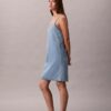 Denim-Minikleid mit Trägern Denim-Minikleid mit Trägern