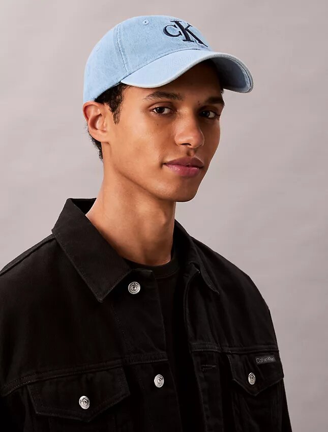 Denim-Monogram-Kappe Denim-Monogram-Kappe