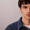 Denim-Overshirt mit durchgehendem Monogram im 90er-Jahre-Stil