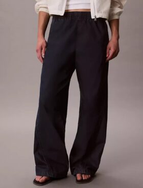Denim-Parachute-Hose