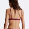Einfarbiges Triangel-Bikini-Oberteil Einfarbiges Triangel-Bikini-Oberteil