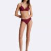 Einfarbiges Triangel-Bikini-Oberteil Einfarbiges Triangel-Bikini-Oberteil