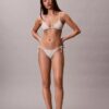 Einfarbiges Triangel-Bikini-Oberteil Einfarbiges Triangel-Bikini-Oberteil