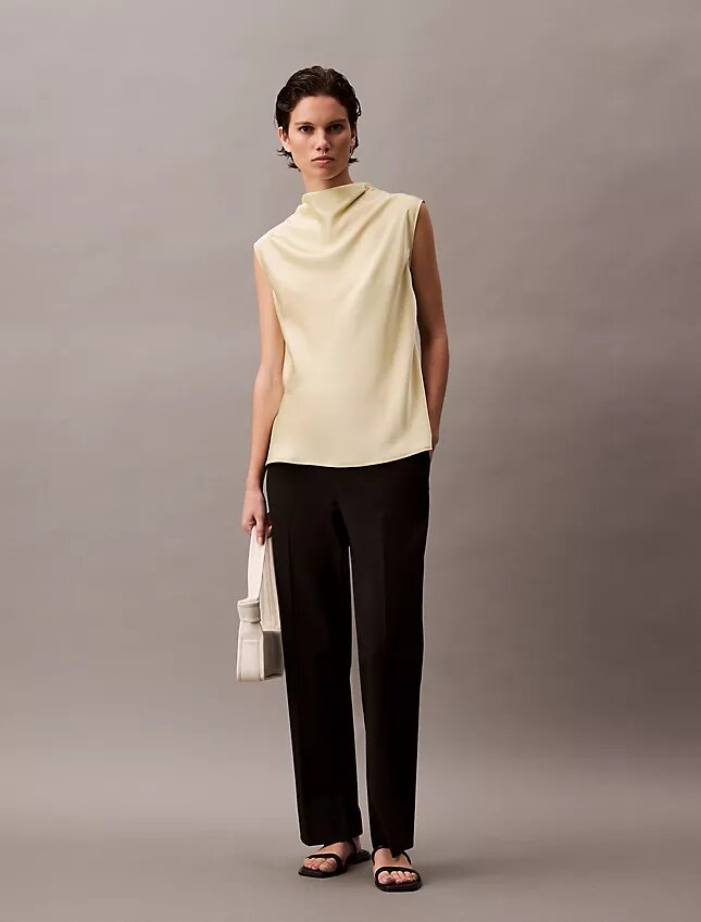 Elegante, konisch zulaufende Stretchhose Elegante, konisch zulaufende Stretchhose