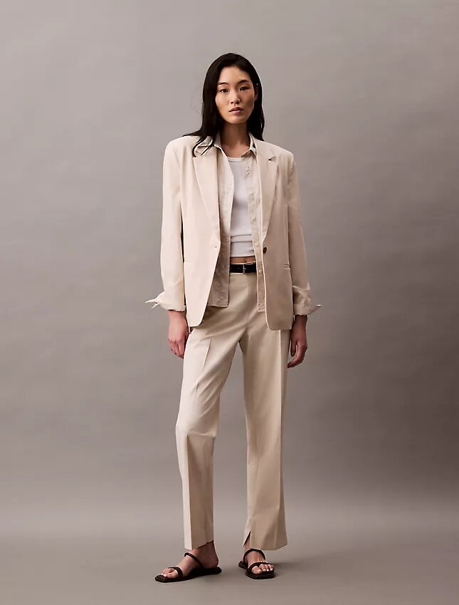 Elegante, konisch zulaufende Stretchhose Elegante, konisch zulaufende Stretchhose