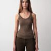 Ella-Oberteil mit Rippmuster Ella-Oberteil mit Rippmuster