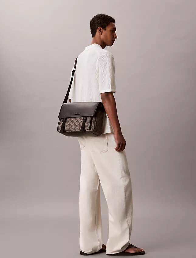 Emblem Jacquard Messenger-Tasche Emblem Jacquard Messenger-Tasche