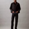 Feldjacke aus geknittertem Nylon