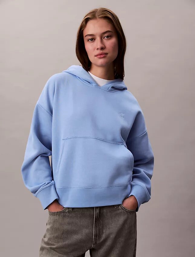 Fleece-Hoodie mit Archiv-Logo Fleece-Hoodie mit Archiv-Logo