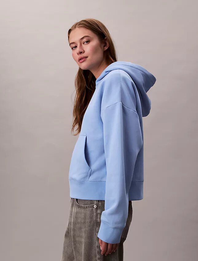 Fleece-Hoodie mit Archiv-Logo Fleece-Hoodie mit Archiv-Logo