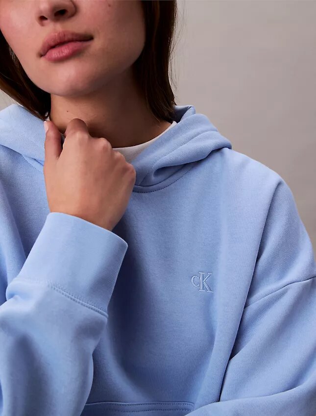 Fleece-Hoodie mit Archiv-Logo Fleece-Hoodie mit Archiv-Logo