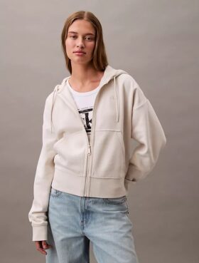 fleece hoodie mit reissverschluss und monogram 1 2 280x369 - Fleece-Hoodie mit Rei&szlig;verschluss und Monogram