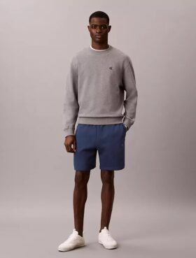 Fleece-Shorts mit Archiv-Logo