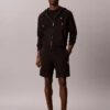 Fleece-Shorts mit Archiv-Logo