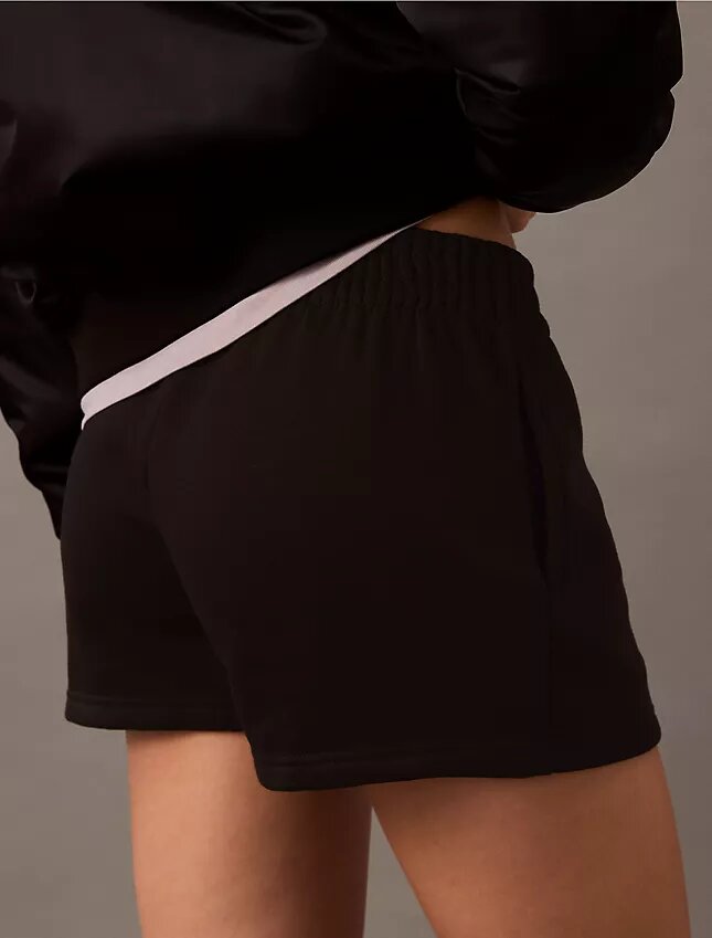 Fleece-Shorts mit Archiv-Logo Fleece-Shorts mit Archiv-Logo
