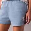 Fleece-Shorts mit Monogram Fleece-Shorts mit Monogram