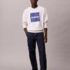 Fleece-Sweatshirt mit Logo-Grafik und lockerer Passform Fleece-Sweatshirt mit Logo-Grafik und lockerer Passform