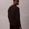 Fleece-Sweatshirt mit Monogram-Grafik