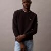 Fleece-Sweatshirt mit Rundhalsausschnitt und Archiv-Logo Fleece-Sweatshirt mit Rundhalsausschnitt und Archiv-Logo