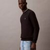 Fleece-Sweatshirt mit Rundhalsausschnitt und Archiv-Logo Fleece-Sweatshirt mit Rundhalsausschnitt und Archiv-Logo