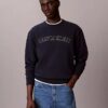 Fleece-Sweatshirt mit Varsity-Logo-Grafik Fleece-Sweatshirt mit Varsity-Logo-Grafik