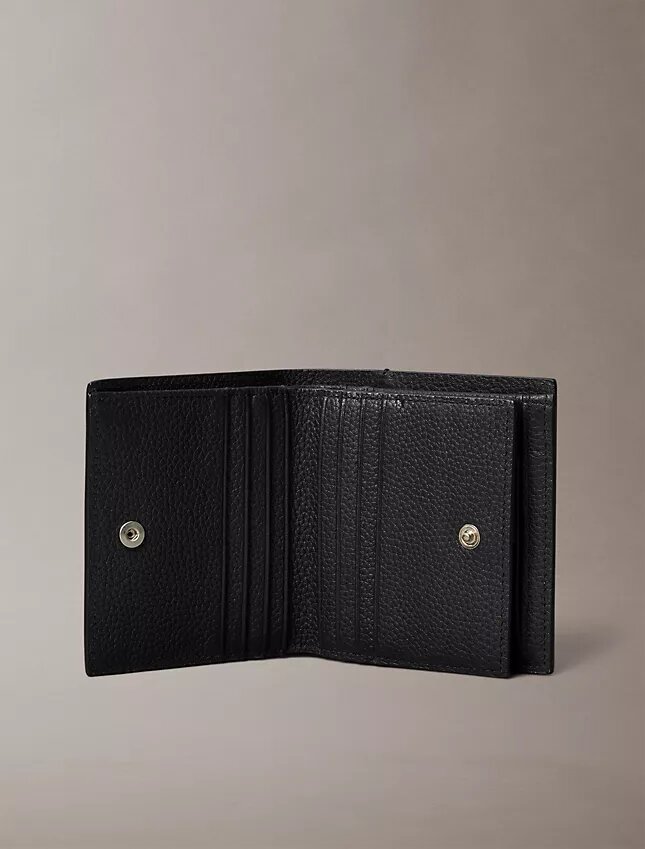 Folie-geprägtes Logo, schlanke Dreifach-Geldbörse + Kartenetui Folie-geprägtes Logo, schlanke Dreifach-Geldbörse + Kartenetui