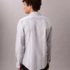 Garnfarbene Streifen Supima Stretch Slim-Shirt Garnfarbene Streifen Supima Stretch Slim-Shirt