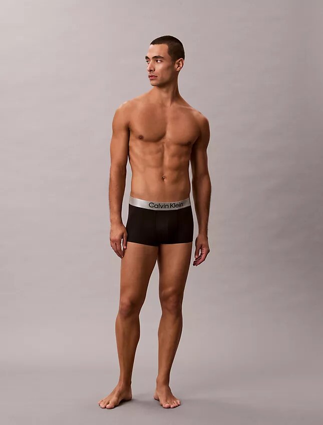 Gebürstete Mikrofaser-Stretch-Low Rise Trunk-Boxershorts Gebürstete Mikrofaser-Stretch-Low Rise Trunk-Boxershorts