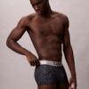 Gebürstete Mikrofaser-Stretch-Low Rise Trunk-Boxershorts Gebürstete Mikrofaser-Stretch-Low Rise Trunk-Boxershorts