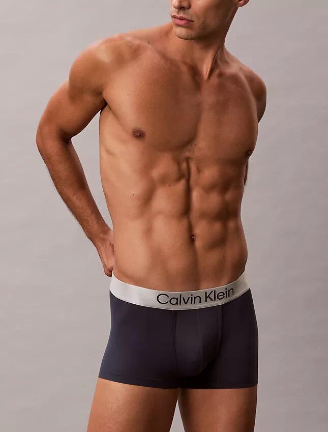 Gebürstete Mikrofaser-Stretch-Low Rise Trunk-Boxershorts Gebürstete Mikrofaser-Stretch-Low Rise Trunk-Boxershorts