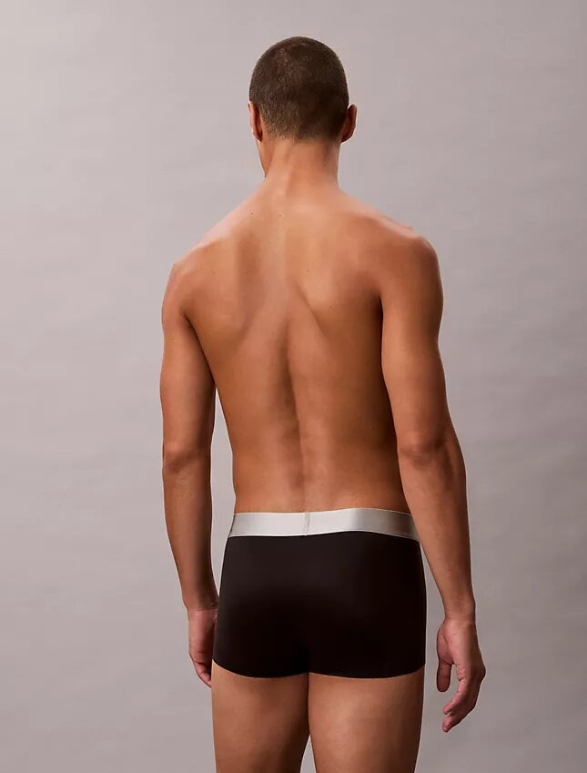 Gebürstete Mikrofaser-Stretch-Low Rise Trunk-Boxershorts Gebürstete Mikrofaser-Stretch-Low Rise Trunk-Boxershorts