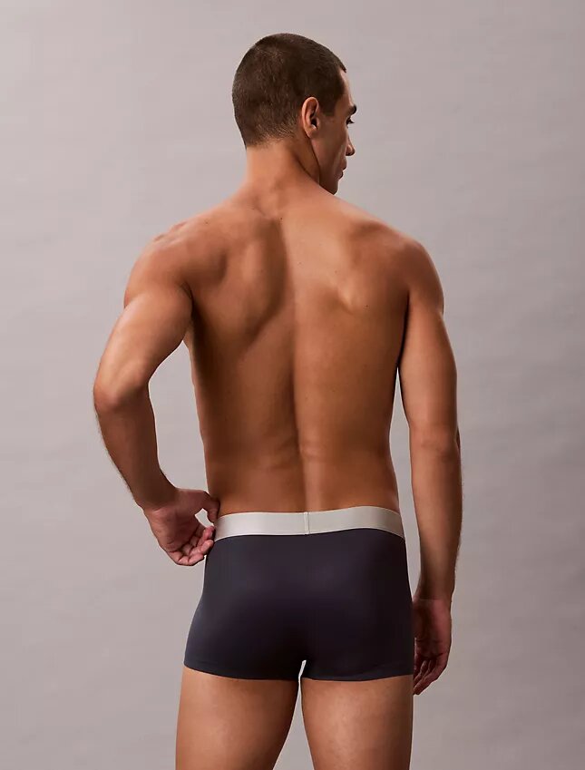 Gebürstete Mikrofaser-Stretch-Low Rise Trunk-Boxershorts Gebürstete Mikrofaser-Stretch-Low Rise Trunk-Boxershorts