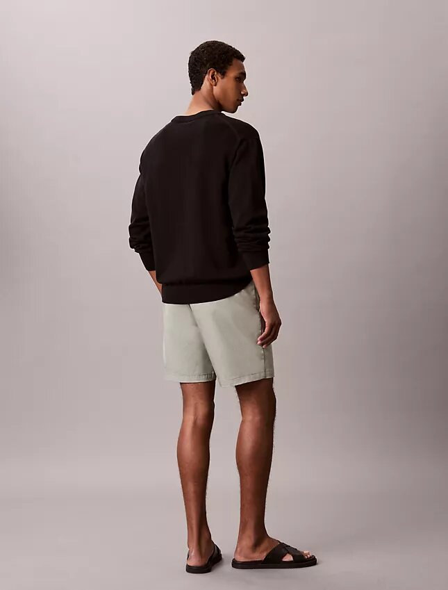 Gerade geschnittene Shorts aus Cotton Stretch Gerade geschnittene Shorts aus Cotton Stretch