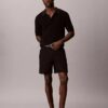 Gerade geschnittene Shorts aus Cotton Stretch Gerade geschnittene Shorts aus Cotton Stretch