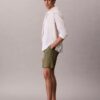 Gerade Seersucker-Shorts mit Gummizug, 18 cm Gerade Seersucker-Shorts mit Gummizug, 18 cm