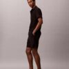 Gerade Seersucker-Shorts mit Gummizug, 18 cm Gerade Seersucker-Shorts mit Gummizug, 18 cm