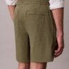 Gerade Seersucker-Shorts mit Gummizug, 18 cm Gerade Seersucker-Shorts mit Gummizug, 18 cm