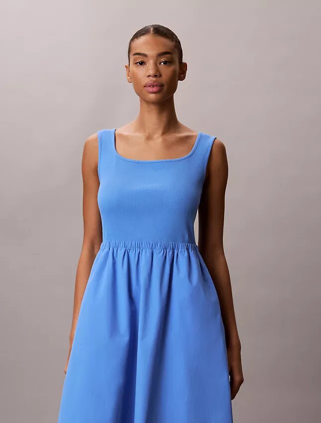 Gerafftes Midikleid Gerafftes Midikleid