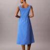 Gerafftes Midikleid Gerafftes Midikleid