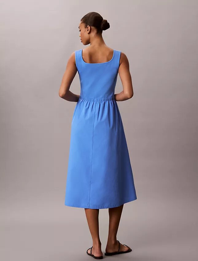 Gerafftes Midikleid Gerafftes Midikleid