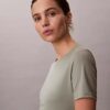 Gerafftes, schmal geschnittenes T-Shirt Gerafftes, schmal geschnittenes T-Shirt