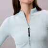 Gerippte, sportliche, kurze Jacke