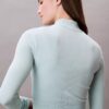 Gerippte, sportliche, kurze Jacke