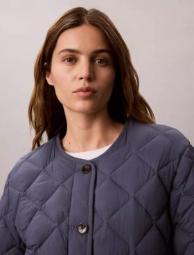 Gesteppte Liner-Jacke