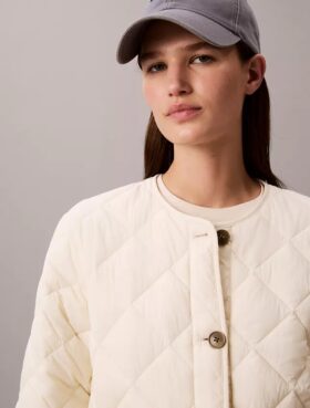 Gesteppte Liner-Jacke