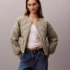 Gesteppte Nylonjacke Gesteppte Nylonjacke