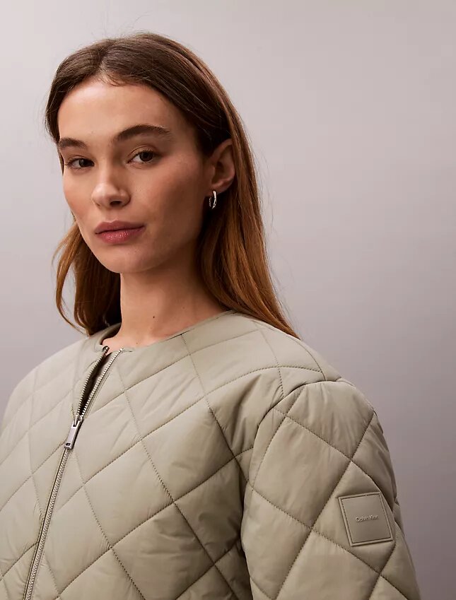 Gesteppte Nylonjacke Gesteppte Nylonjacke