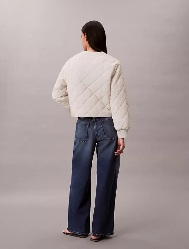 Gesteppte Nylonjacke Gesteppte Nylonjacke